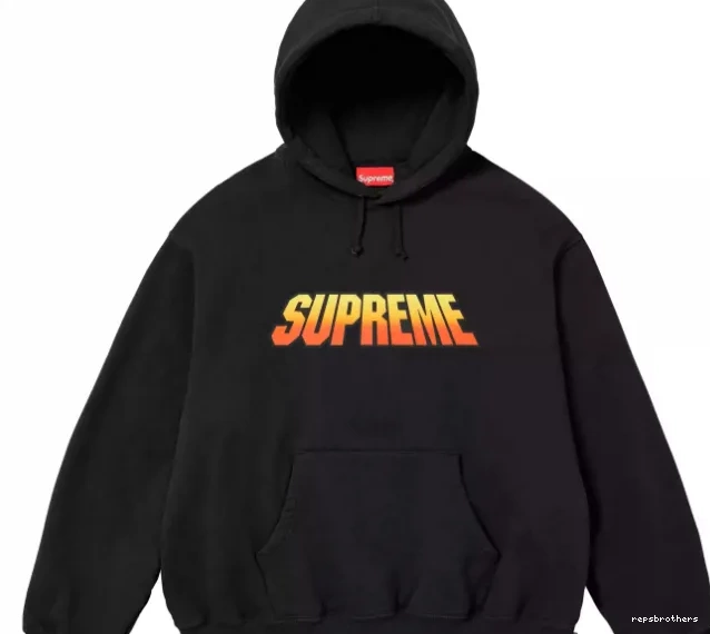 XL Brown GRADIENT Hoodie Black Blue Gradient L HOODED Logo S M SS24 0823
